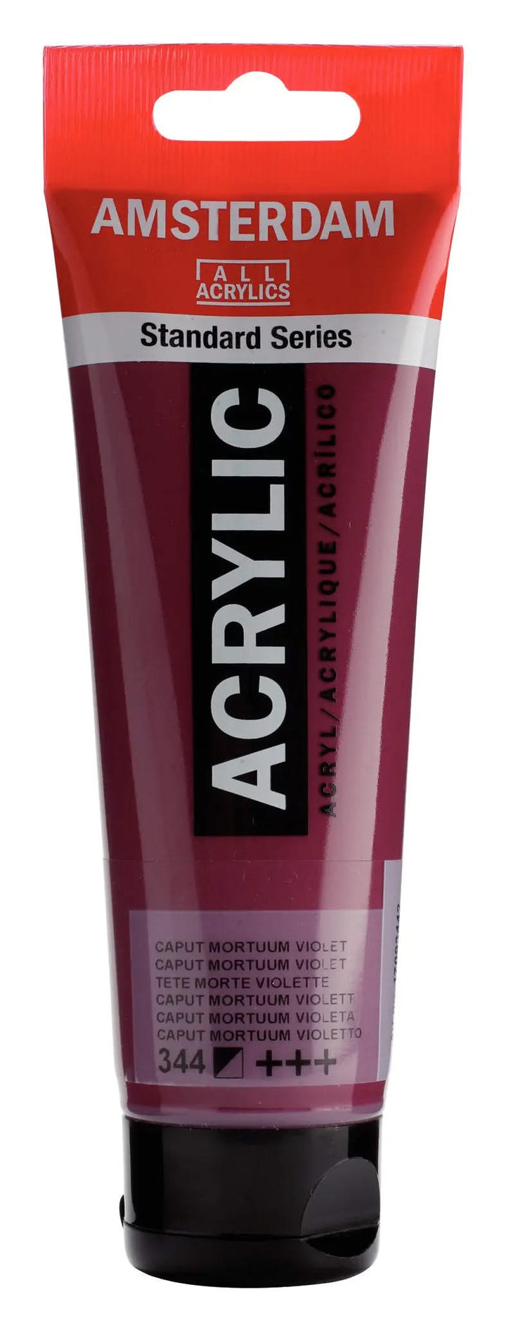 Amsterdam Standard Series Acrylfarbe Tube 120 ml Caput Mortuum Violett 344 - Kidis Art