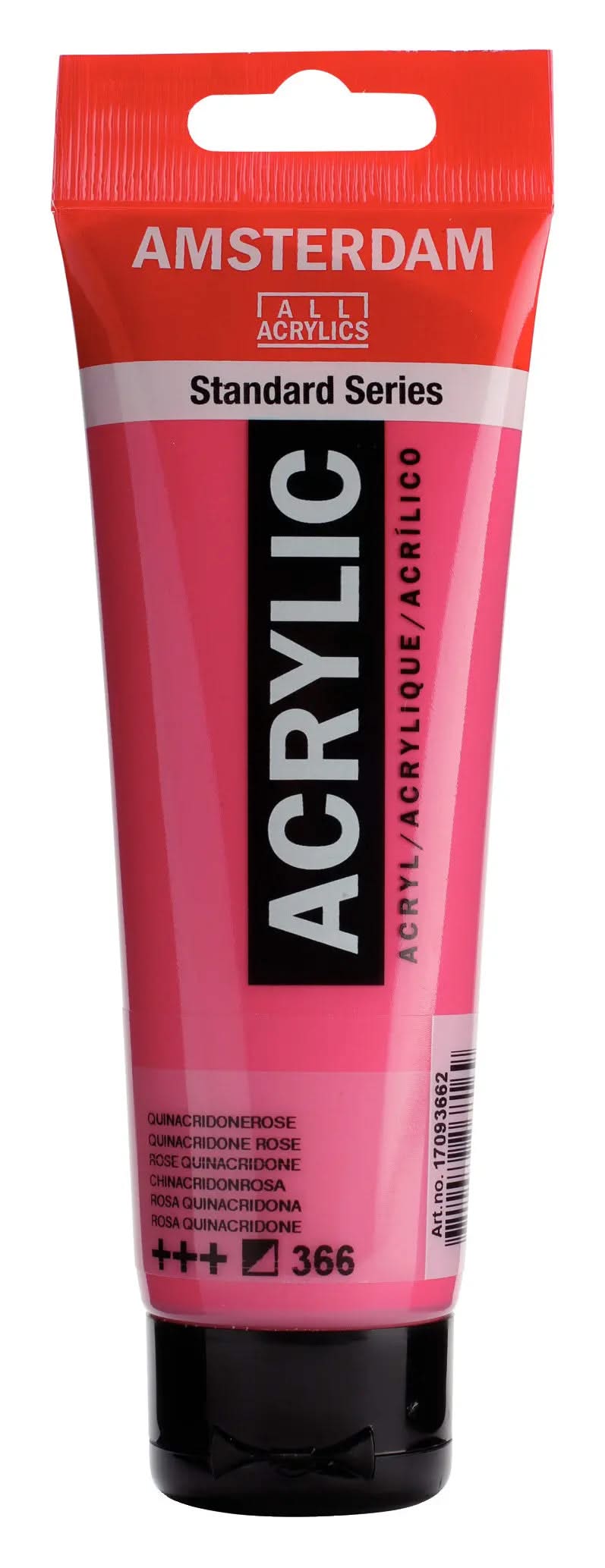 Amsterdam Standard Series Acrylfarbe Tube 120 ml Chinacridonrosa 366 - Kidis Art