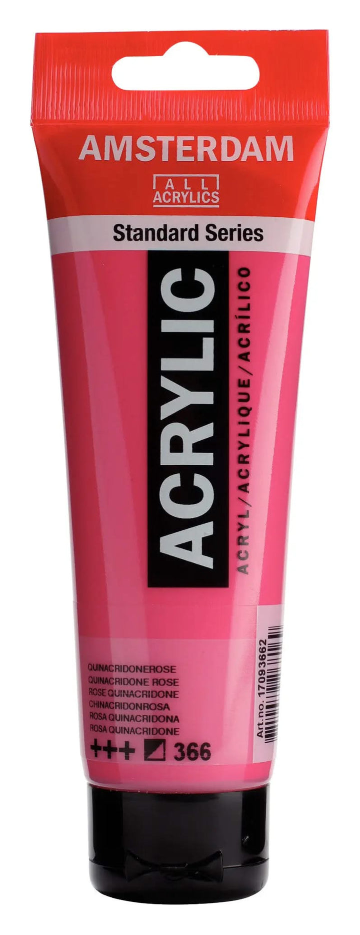 Amsterdam Standard Series Acrylfarbe Tube 120 ml Chinacridonrosa 366 - Kidis Art
