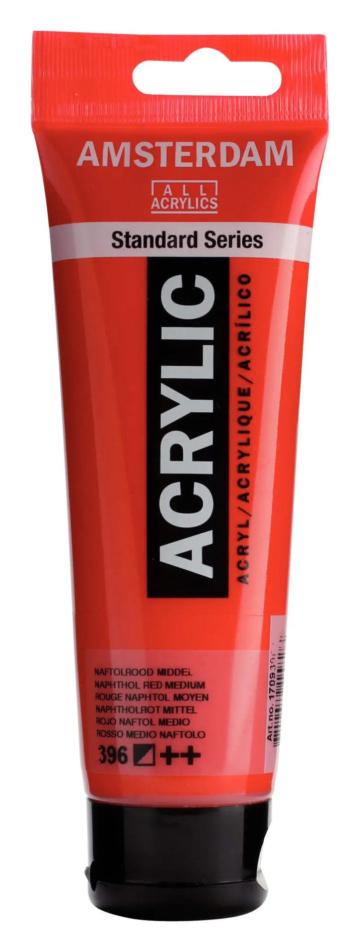 Amsterdam Standard Series Acrylfarbe Tube 120 ml Naphtholrot Mittel 396 - Kidis Art