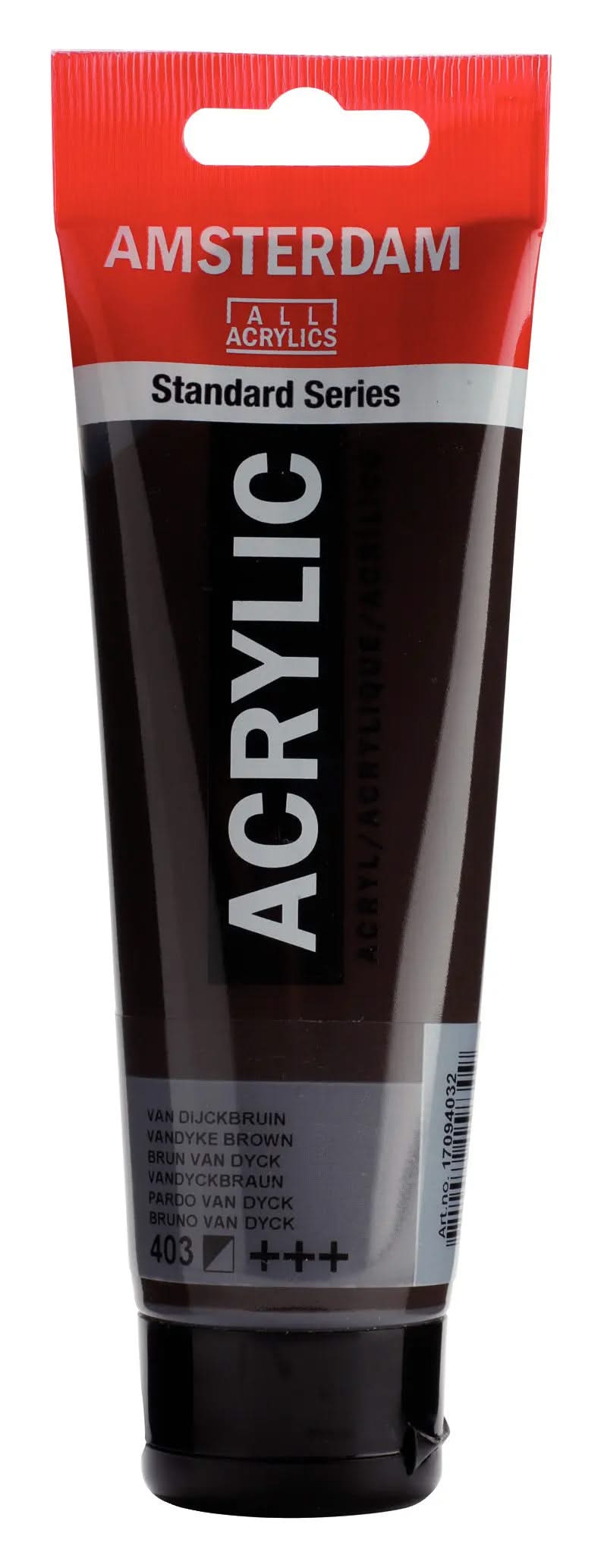 Amsterdam Standard Series Acrylfarbe Tube 120 ml Vandyckbraun 403 - Kidis Art