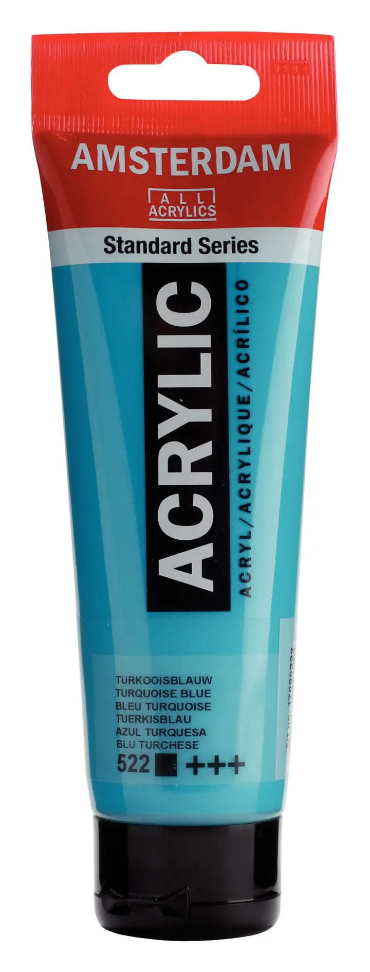 Amsterdam Standard Series Acrylfarbe Tube 120 ml Türkisblau 522 - Kidis Art