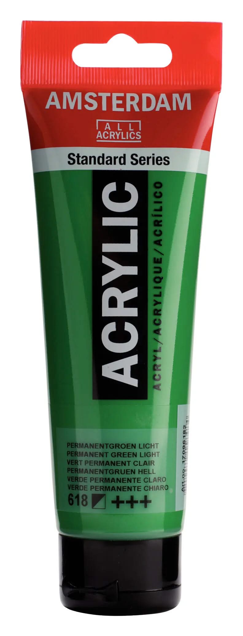 Amsterdam Standard Series Acrylfarbe Tube 120 ml Permanentgrün Hell 618 - Kidis Art