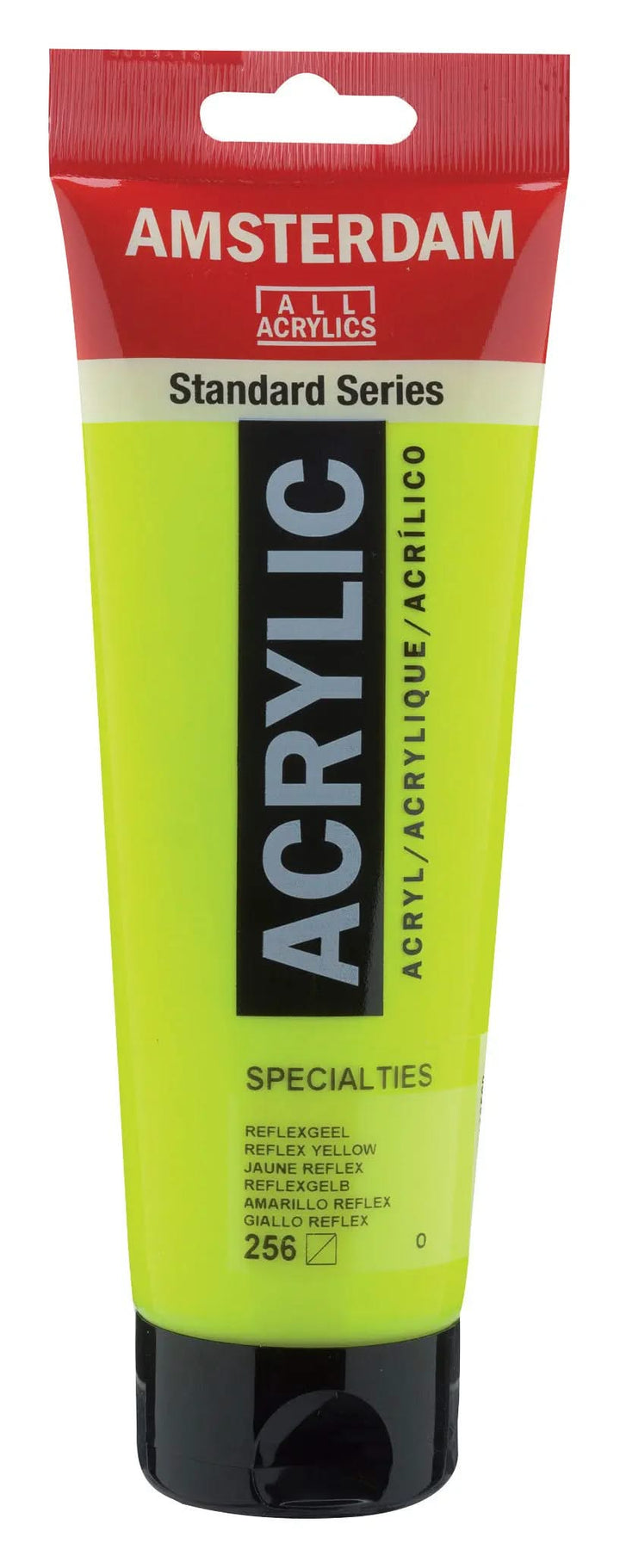 Amsterdam Standard Series Acrylfarbe Tube 250 ml Reflexgelb 256 - Kidis Art