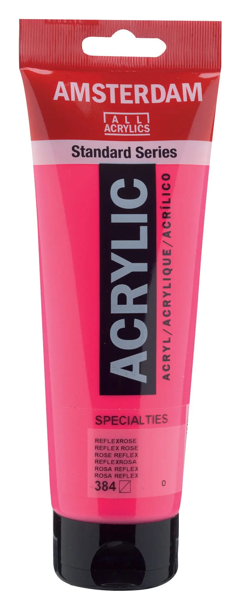 Amsterdam Standard Series Acrylfarbe Tube 250 ml Reflexrosa 384 - Kidis Art