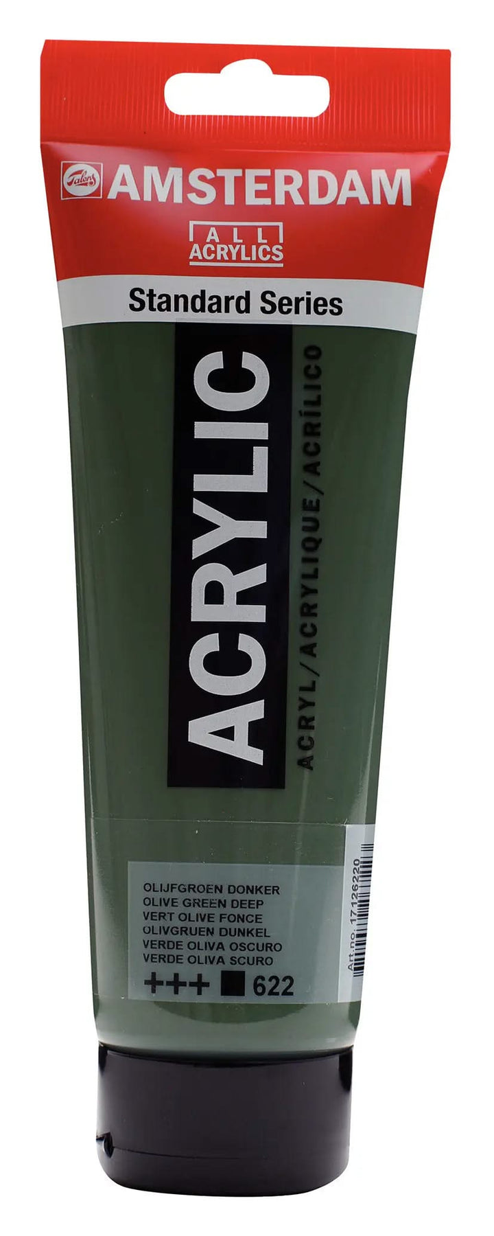 Amsterdam Standard Series Acrylfarbe Tube 250 ml Olivgrün Dunkel 622 - Kidis Art