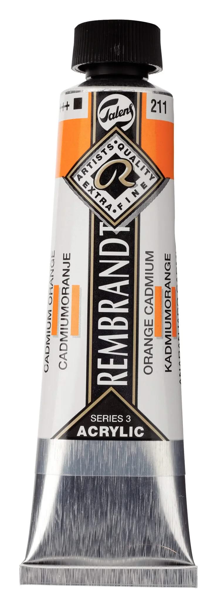 Rembrandt Acrylfarbe Tube 40 ml Kadmiumorange 211 - Kidis Art
