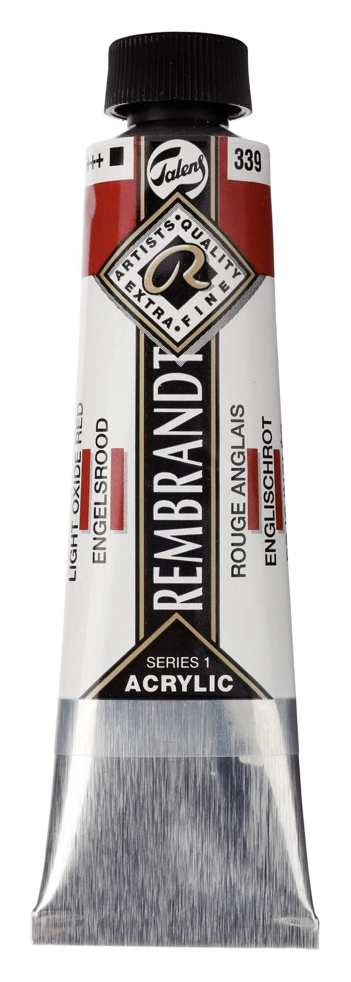 Rembrandt Acrylfarbe Tube 40 ml Englischrot 339 - Kidis Art