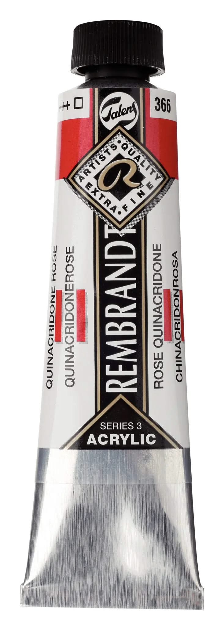 Rembrandt Acrylfarbe Tube 40 ml Chinacridonrosa 366 - Kidis Art