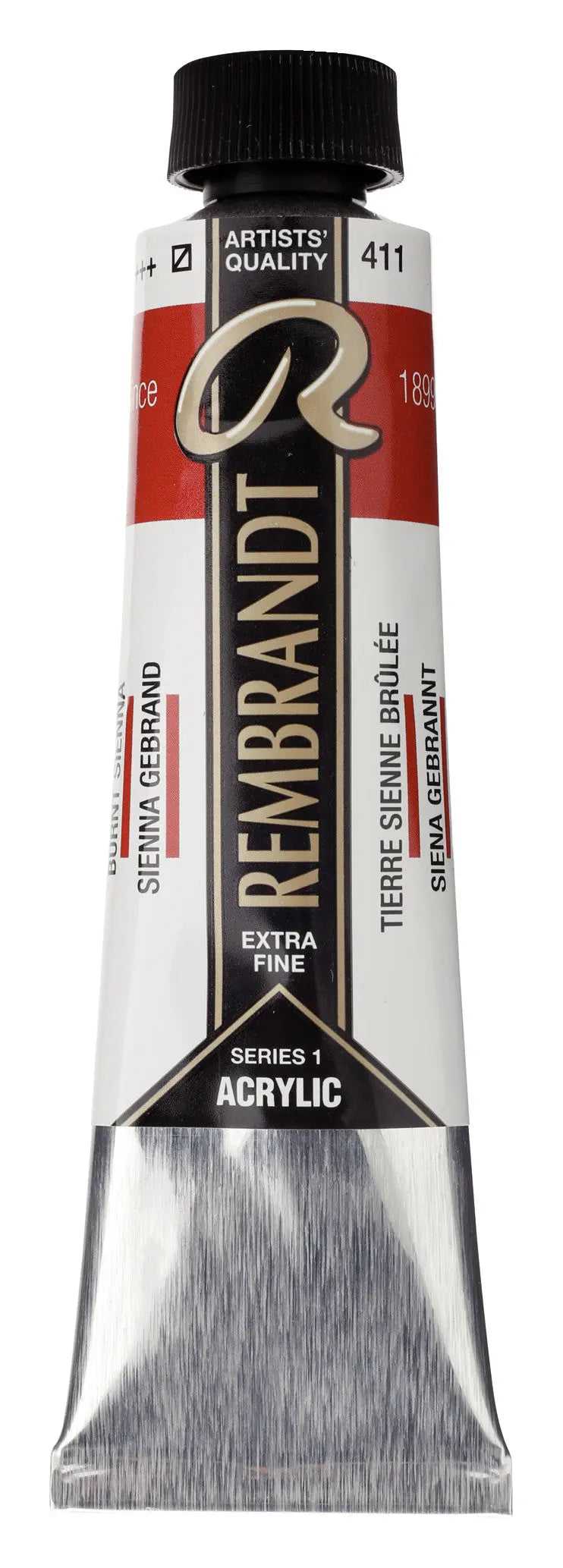 Rembrandt Acrylfarbe Tube 40 ml Siena Gebrannt 411 - Kidis Art