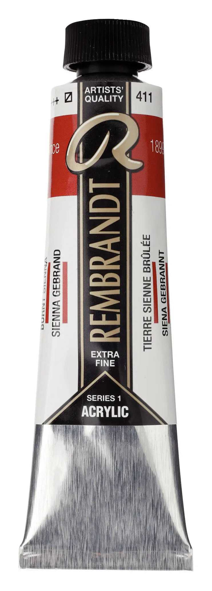 Rembrandt Acrylfarbe Tube 40 ml Siena Gebrannt 411 - Kidis Art