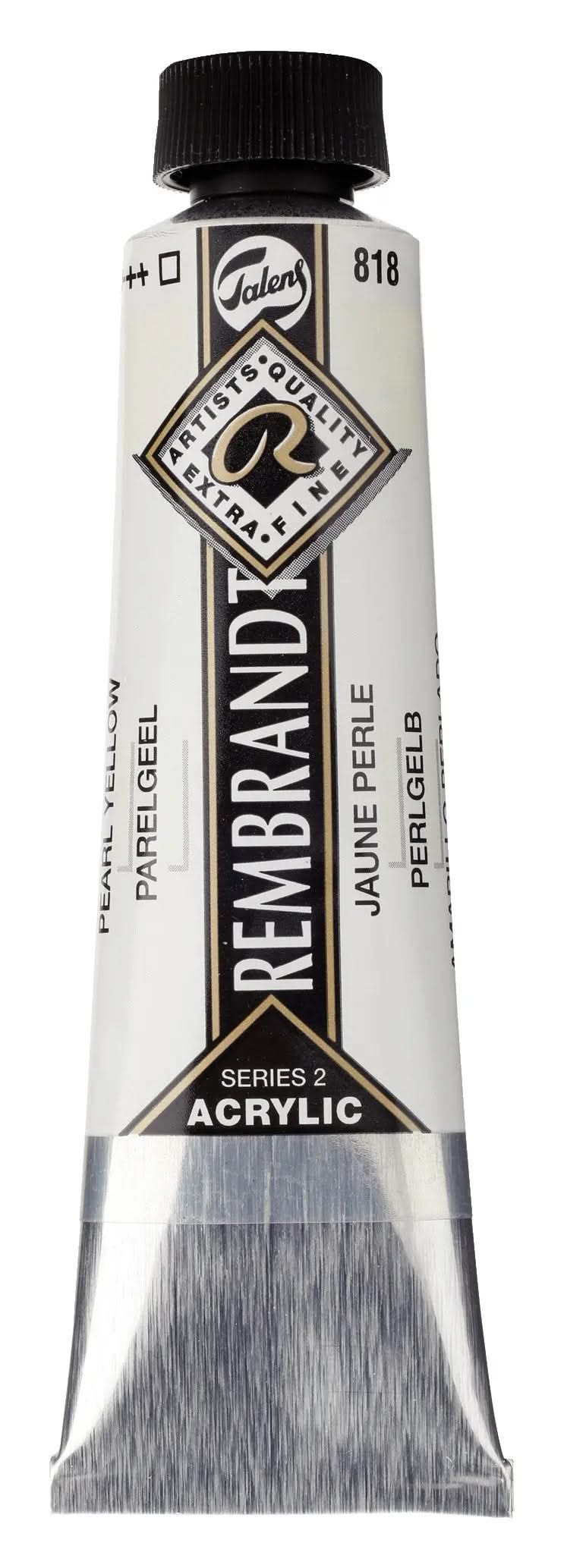 Rembrandt Acrylfarbe Tube 40 ml Perlgelb 818 - Kidis Art
