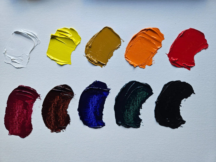 Rembrandt x Alpay Efe – Ölfarben-Set „The Modern Portrait“ | 10 x 15 ml - Kidis Art