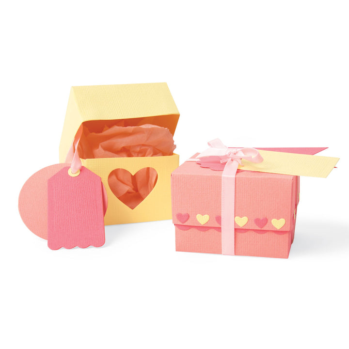 Thinlits Plus Matrizenset 10 Stück - Box &amp; Etiketten