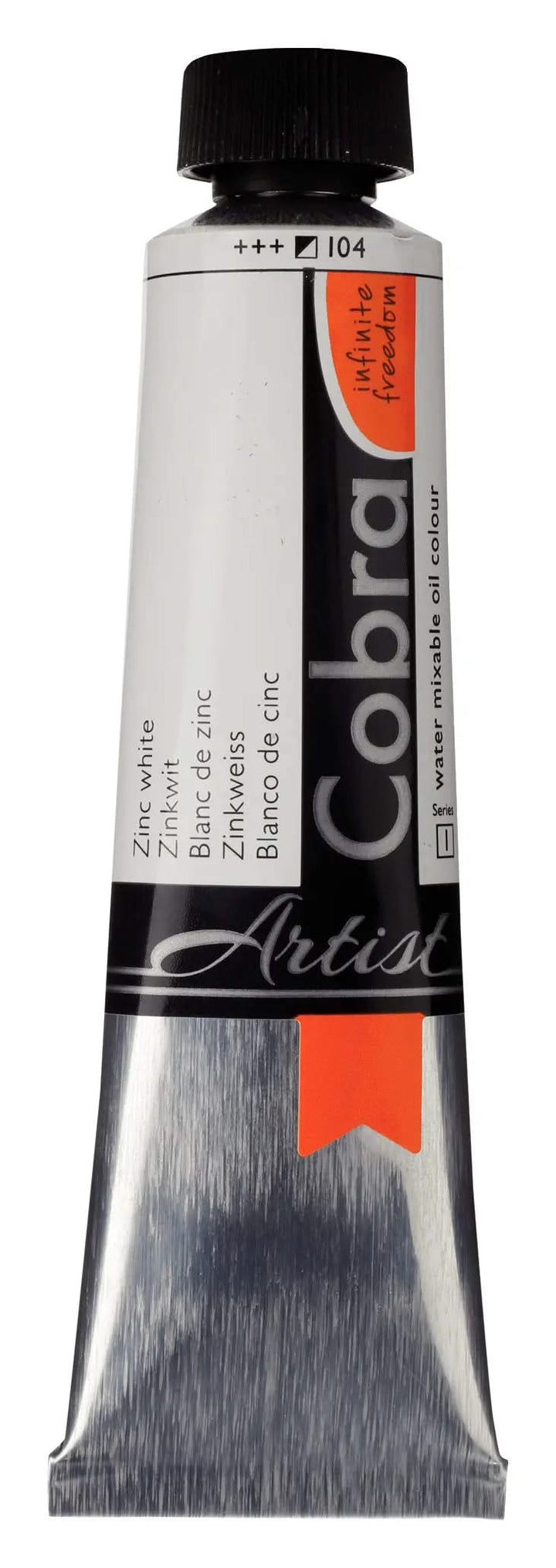 Cobra Artist Wassermischbare Ölfarbe Tube 40 ml Zinkweiß 104 - Kidis Art