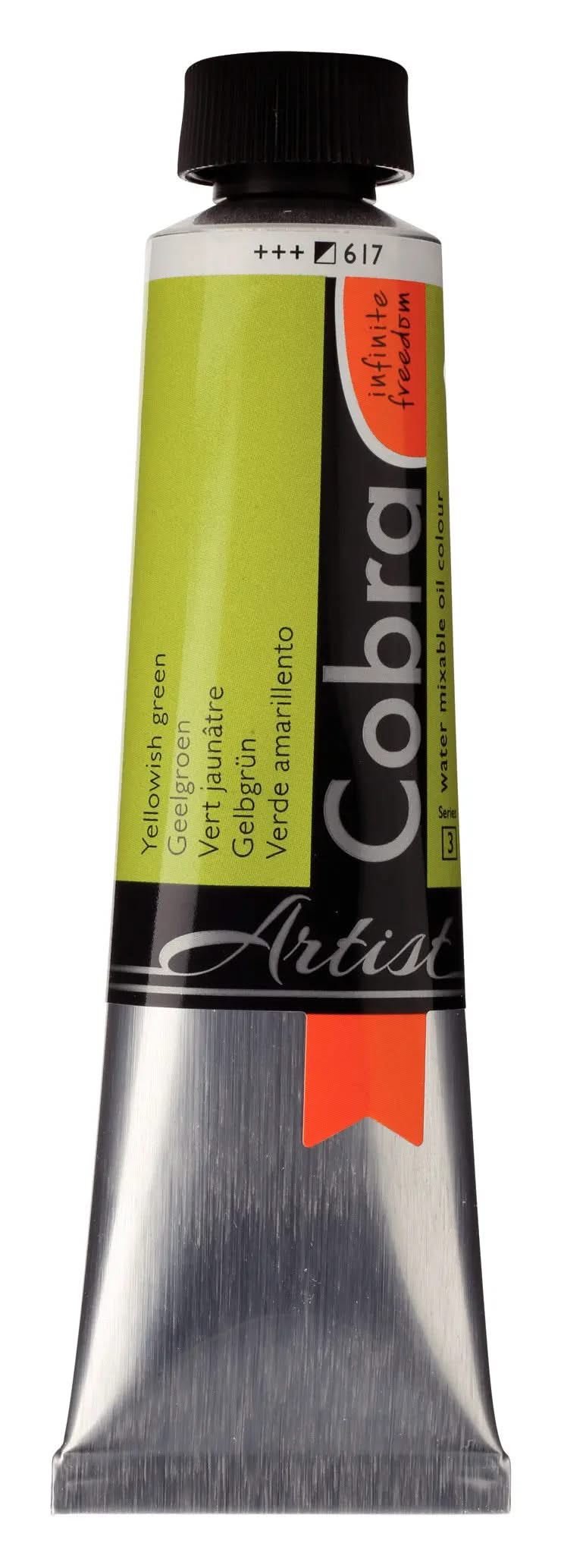 Cobra Artist Wassermischbare Ölfarbe Tube 40 ml Gelbgrün 617 - Kidis Art