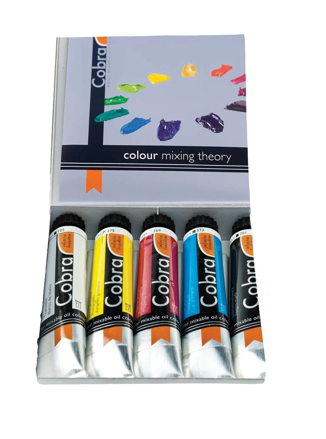 Cobra Artist Ölfarben Mischset 5 x 20 ml - Kidis Art