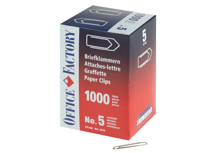 SMART Bueroklammern Grösse 5/43mm 1000 Stück