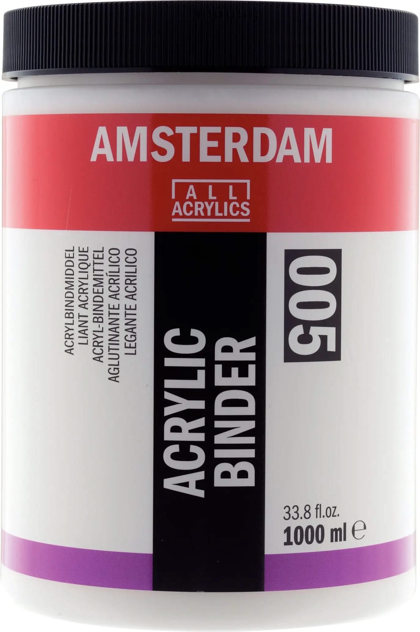 Amsterdam Acrylbindemittel Gefäß 005 Flasche 1000 ml - Kidis Art