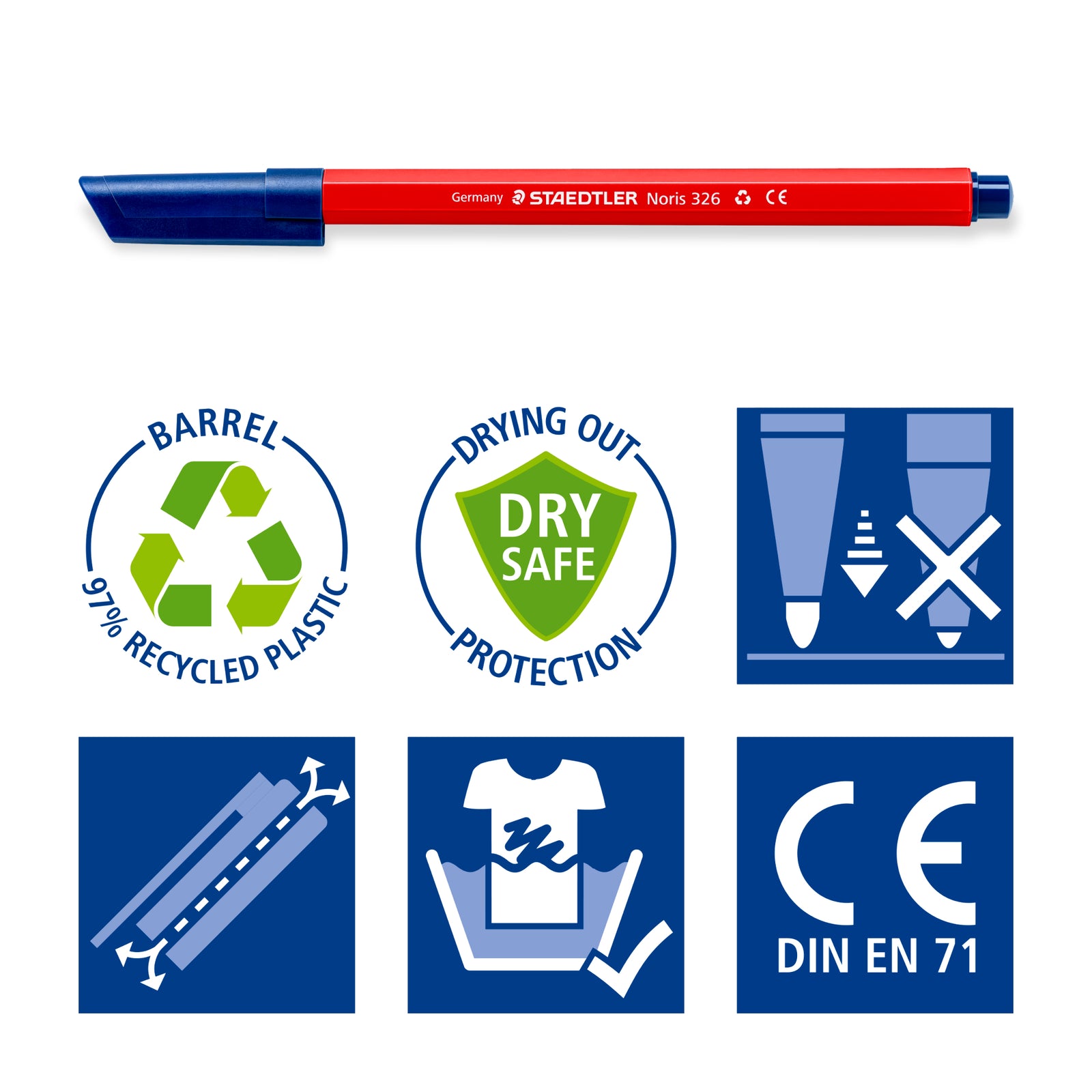 Noris® 326 blau