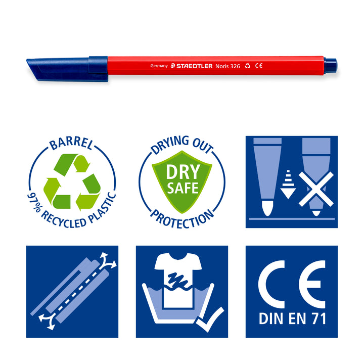 Noris® 326 blau