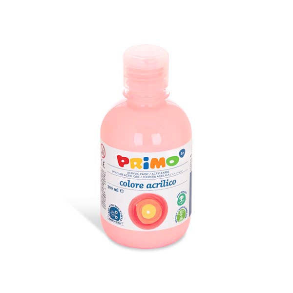 Primo 300 ml Acrylfarbe Rosa - wasserbasierte Allzweckfarbe für kreative Malprojekte