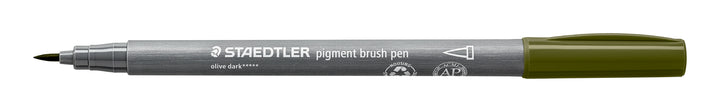 pigment brush 371 oliv dunkel