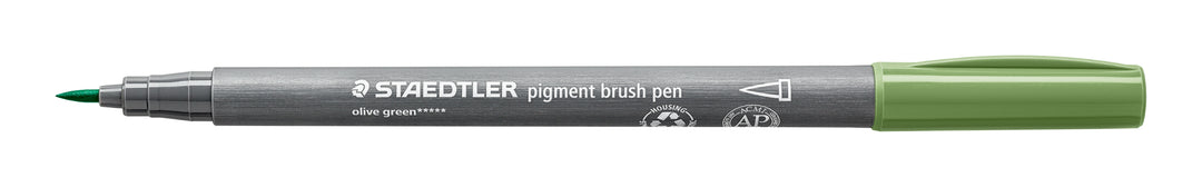 pigment brush 371 olivgrün