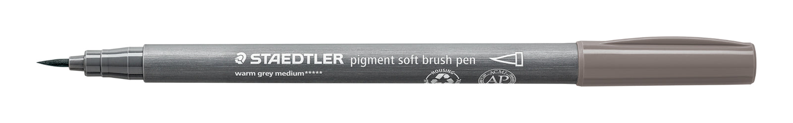 pigment soft brush 372 warmgrau medium