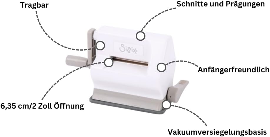 Sizzix Sidekick Starter Kit (White &amp; Gray)