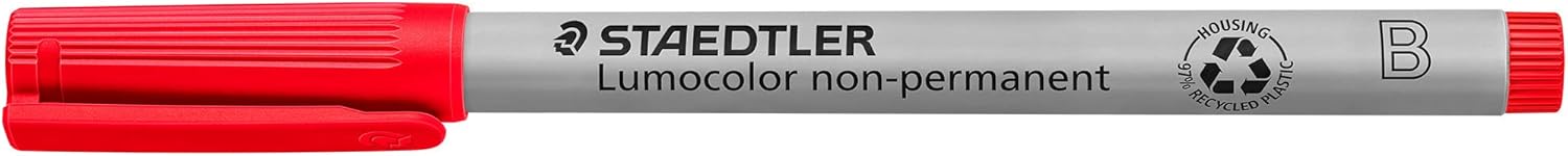 Lumocolor® non-permanent pen 312 B rot
