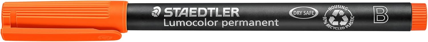 Lumocolor® permanent pen 314 B orange