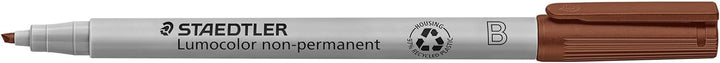 Lumocolor® non-permanent pen 312 B braun