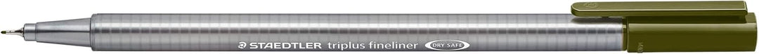 triplus® fineliner 334 olivgrün