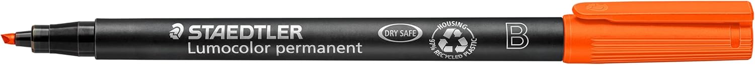 Lumocolor® permanent pen 314 B orange