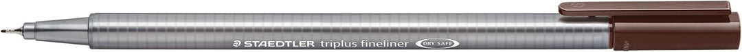 triplus® fineliner 334 tabakbraun