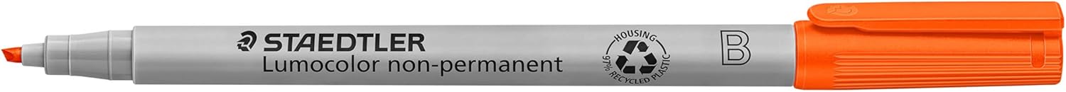 Lumocolor® non-permanent pen 312 B orange