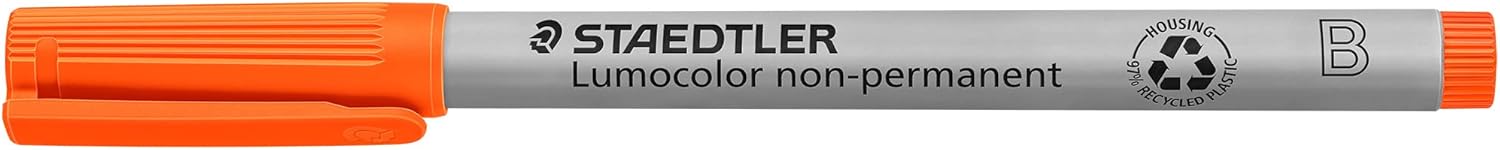 Lumocolor® non-permanent pen 312 B orange
