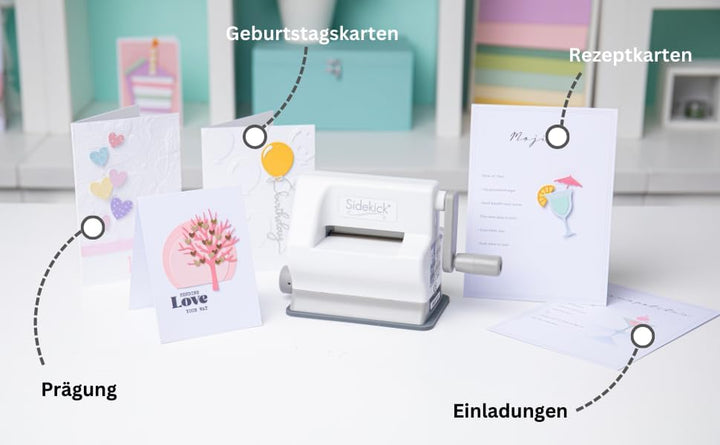 Sizzix Sidekick Starter Kit (White &amp; Gray)