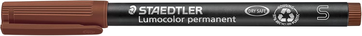 Lumocolor® permanent pen 313 S braun