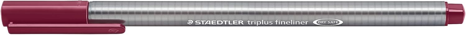 triplus® fineliner 334 mahagoni rot - Kidis Art