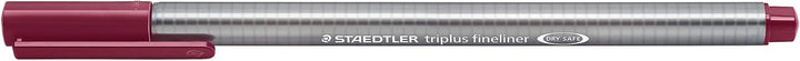 triplus® fineliner 334 mahagoni rot - Kidis Art
