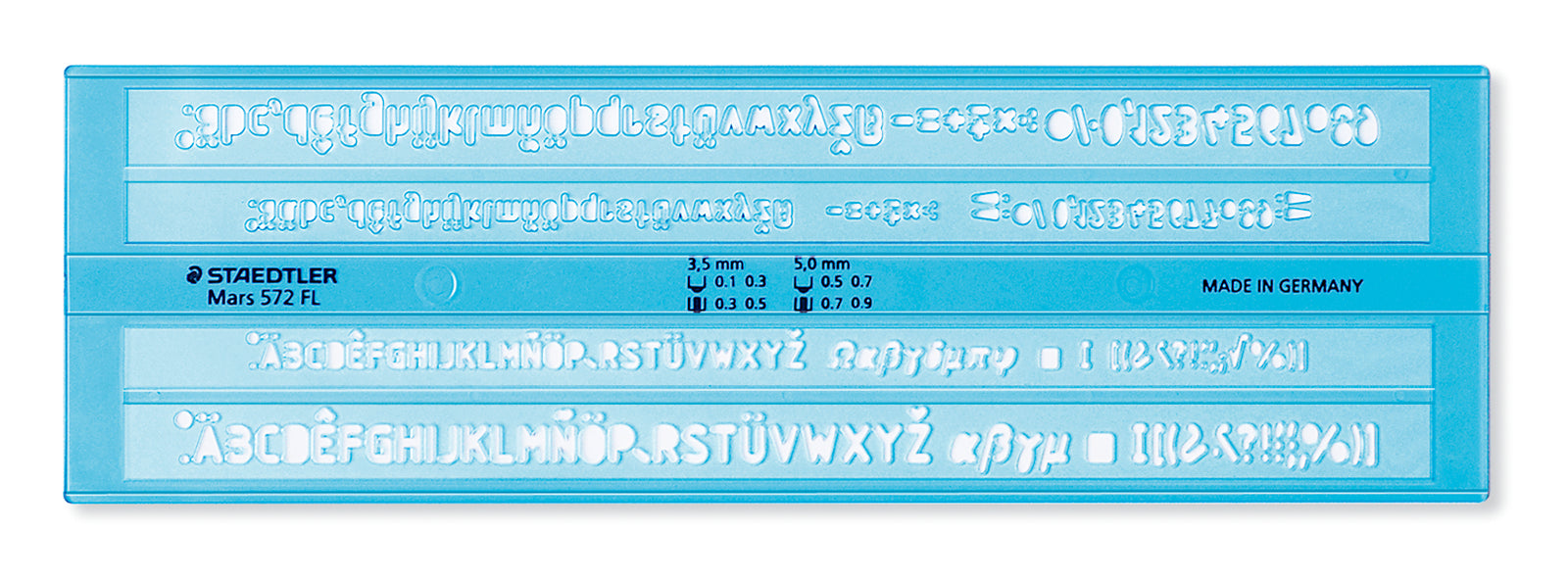 Mars® 572 FL Schrifthöhe 3.5 mm + 5 mm