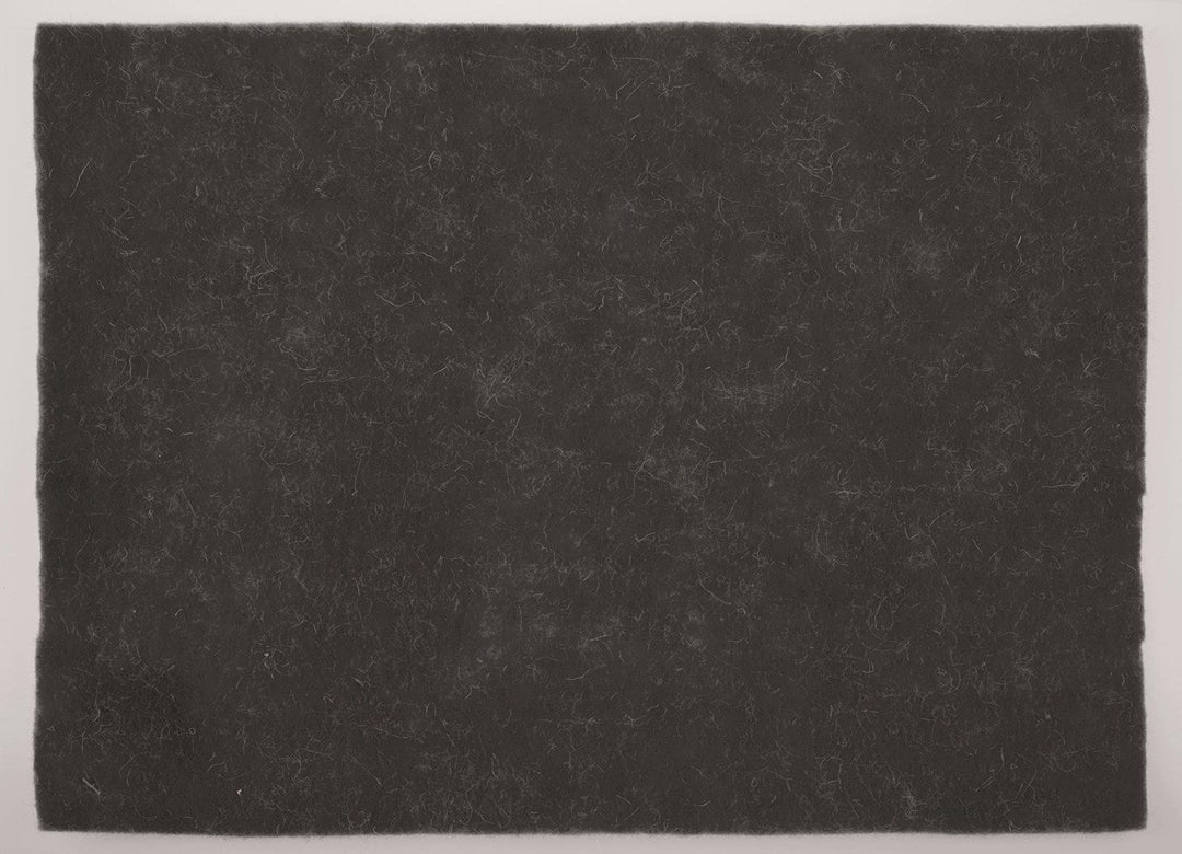 Wollfilz-Platte 30x40cm 4mm gerollt, schwarz