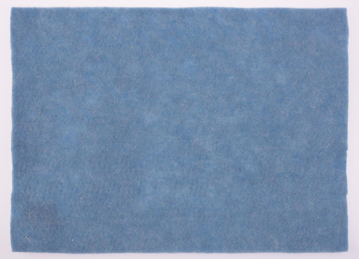 Wollfilz-Platte 30x40cm 4mm gerollt, hellblau