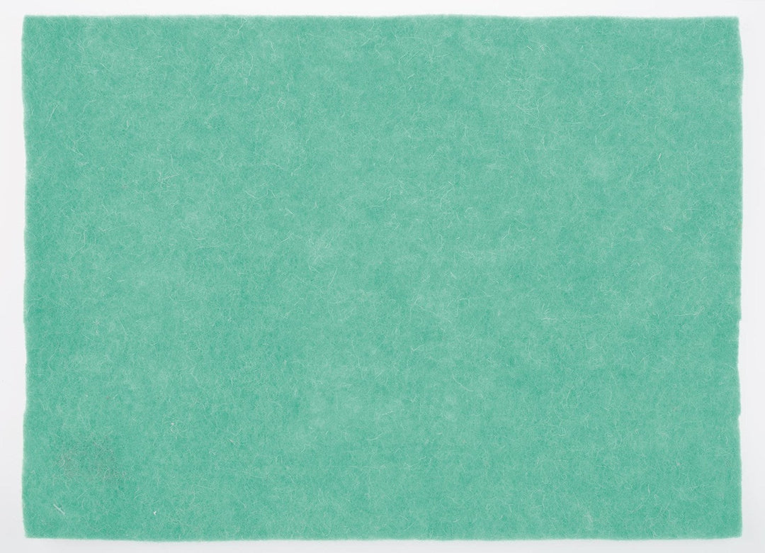 Wollfilz-Platte 30x40cm 4mm gerollt, mint