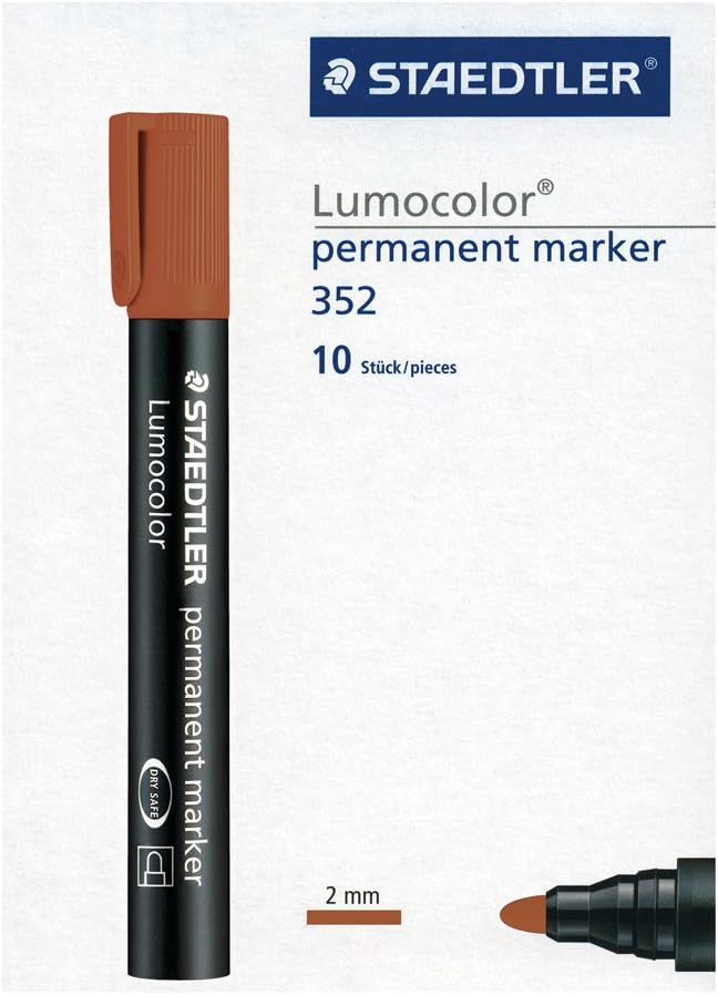 Lumocolor® permanent marker 352 braun