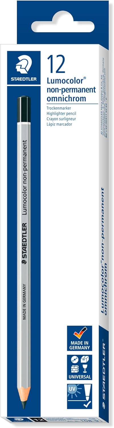 Lumocolor® non-permanent omnichrom 108 schwarz