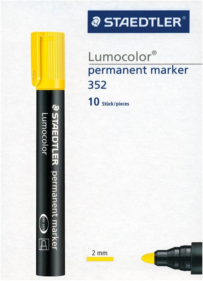 Lumocolor® permanent marker 352 gelb