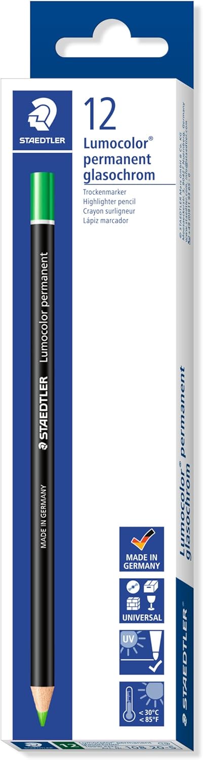 Lumocolor® permanent glasochrom 108 20 grün